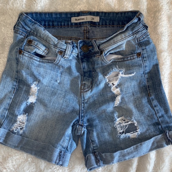 Blue Notes denim shorts - Picture 2 of 3